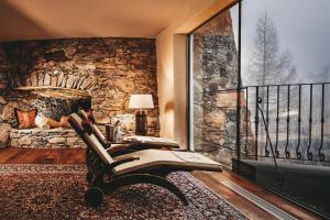 Ruang duduk di Hotel Schloss Mittersill