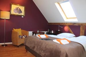 Postel nebo postele na pokoji v ubytování Boutique Hotel Nieuw Beusink