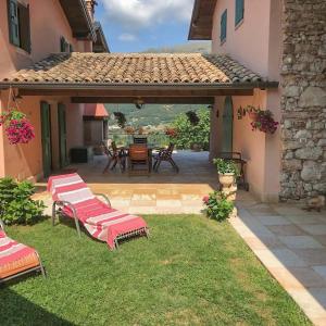 Zahrada ubytování Villa Scala-Panoramic Holiday House