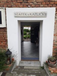 Facciata o entrata di Statek u kapličky