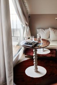 Posezení v ubytování Boutique Hotel das Salz