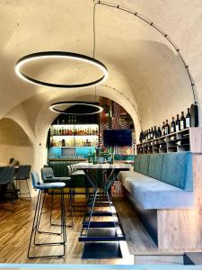 Lounge nebo bar v ubytování Sporer Stadthotel Bad Radkersburg