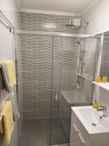 Koupelna v ubytování Apartmant Bionda Novi Vinodolski, cozy and nice apartment for 4 people in the city center