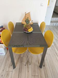 Posezení v ubytování Apartmant Bionda Novi Vinodolski, cozy and nice apartment for 4 people in the city center