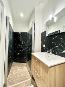 Koupelna v ubytování L élégance