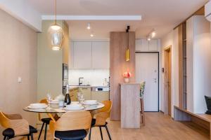 Kuchyňa alebo kuchynka v ubytovaní MyFlat Coral 64 Premium Apartment