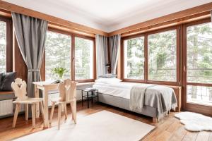 Posteľ alebo postele v izbe v ubytovaní Kwatera Górska 903mnpm