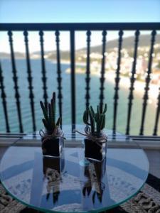 Balkon lub taras w obiekcie Piso El Acantilado