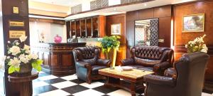 O zonă de relaxare la Tourist Hotel