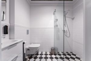 Et badeværelse på Apartamenty Przystanek Przy Klifie
