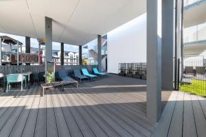 Μπαλκόνι ή βεράντα στο Baltique Apartment