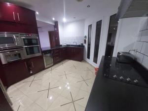 A kitchen or kitchenette at Villa Sharm Family Vacation