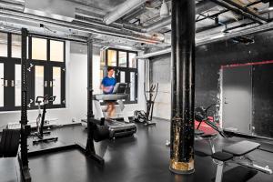 Fitness centrum a/nebo fitness zařízení v ubytování Comfort Hotel Karl Johan