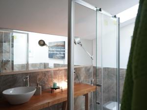 Koupelna v ubytování B&B Porto Del Bivio