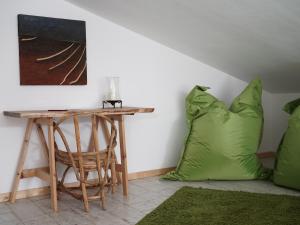 Posezení v ubytování B&B Porto Del Bivio