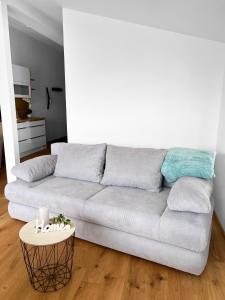 Traum Panorama Apartment mit Berg & Seeblick的休息区
