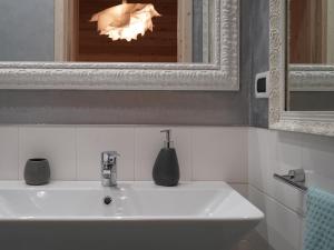 Koupelna v ubytování B&B Porto Del Bivio