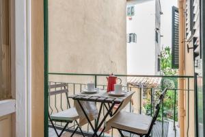 Balkón alebo terasa v ubytovaní Mercato di Sant'Ambrogio cozy apartment