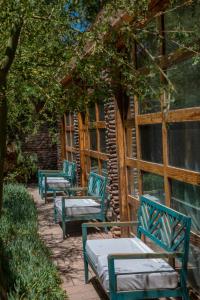 Zahrada ubytování Terrantai Lodge