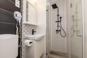 Koupelna v ubytování Balinn rooms