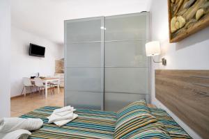 Posteľ alebo postele v izbe v ubytovaní Apartamento Casa rural el campo
