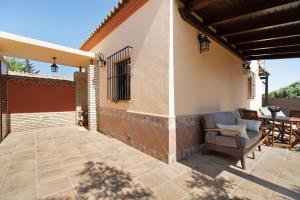 Posedenie v ubytovaní Apartamento Casa rural el campo