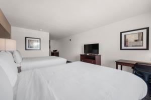 Postel nebo postele na pokoji v ubytování Cobblestone Hotel & Suites - Urbana