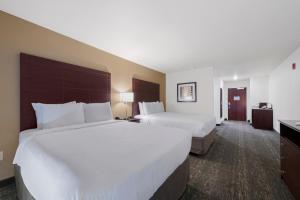 Postel nebo postele na pokoji v ubytování Cobblestone Hotel & Suites - Urbana
