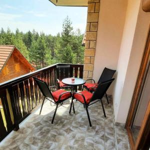 Balkón nebo terasa v ubytování Tara Apartmani Malešević - 3 lux