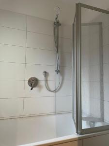 Koupelna v ubytování Gemütliches Appartement mit eigener Terrasse