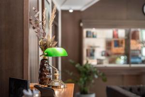 Kuchyň nebo kuchyňský kout v ubytování Szent János Hotel
