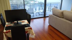 พื้นที่นั่งเล่นของ Madeira Luxury Amparo Apartment