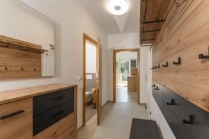 Kuchyňa alebo kuchynka v ubytovaní Appartement Alpengefühl am Dachstein