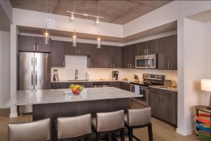 Kuchyň nebo kuchyňský kout v ubytování Club Wyndham Austin