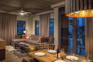 Posezení v ubytování Club Wyndham Austin