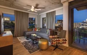 Posezení v ubytování Club Wyndham Austin