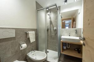 Kúpeľňa v ubytovaní Agriturismo Lüch de Vanc
