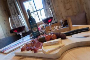 Nápoje v ubytovaní Agriturismo Lüch de Vanc