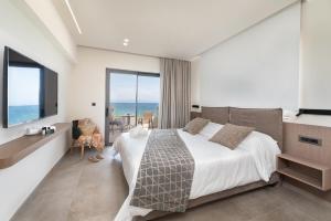 Posteľ alebo postele v izbe v ubytovaní Ixia Dream hotel - Adults only