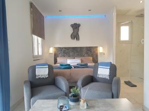 Et opholdsområde på Villa Calma Port Venus Village Naturiste Piscine & vélo + 33 billeder