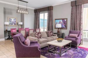 Posezení v ubytování Club Wyndham Grand Desert