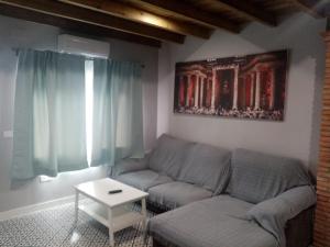 Część wypoczynkowa w obiekcie Casa Rural La Plata