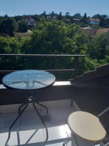 Balkón alebo terasa v ubytovaní MALIBU APARTMENT BALATON NORTH
