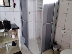 Koupelna v ubytování Apartamento térreo - 2 pessoas
