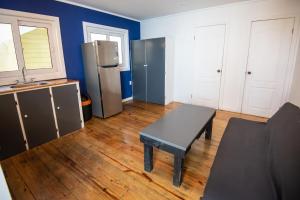 Eldhús eða eldhúskrókur á Moon Apartments