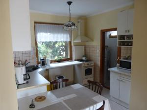 A kitchen or kitchenette at House Elisabeth Balaton