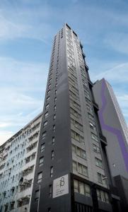 O edifício onde o apartamento está situado
