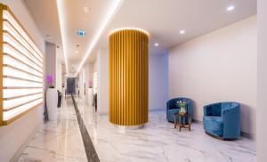 Posezení v ubytování Orbi City Hotel Official