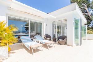 A patio or other outdoor area at Casa Viviana