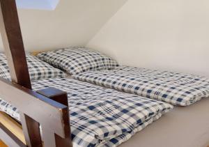 Posteľ alebo postele v izbe v ubytovaní Ferienwohnung Kleinod